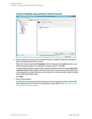 Hpe Data Protector integration guide