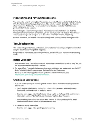 Hpe Data Protector integration guide