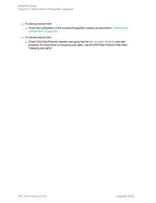 Hpe Data Protector integration guide