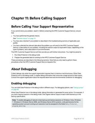 Hpe Data Protector troubleshooting guide | PDF