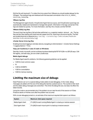 Hpe Data Protector troubleshooting guide | PDF