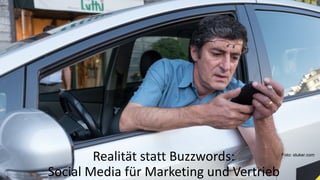 Social Selling:	Realität	statt	Buzzwords
Zusammenspiel	von	Sales und	Marketing	Su	Franke
 