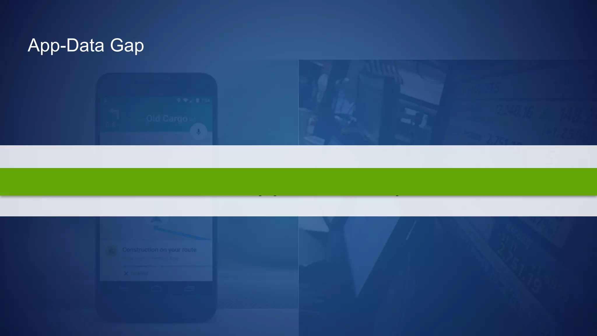 12 ©2017 Nimble Storage. Confidential–do not distribute.12 ©2017 Nimble Storage. Confidential–do not distribute.
“The App-Data Gap”
App-Data Gap
 