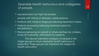Behavioral Sciences related to Health | PPT