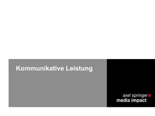 Kommunikative Leistung
 