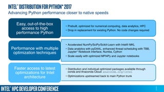 Python* Scalability in Production Environments | PPT
