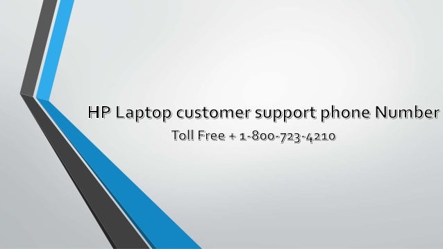 Hp laptop customer support phone number