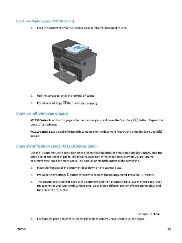 Hp laserjet 1536dnf mfp instruction manual