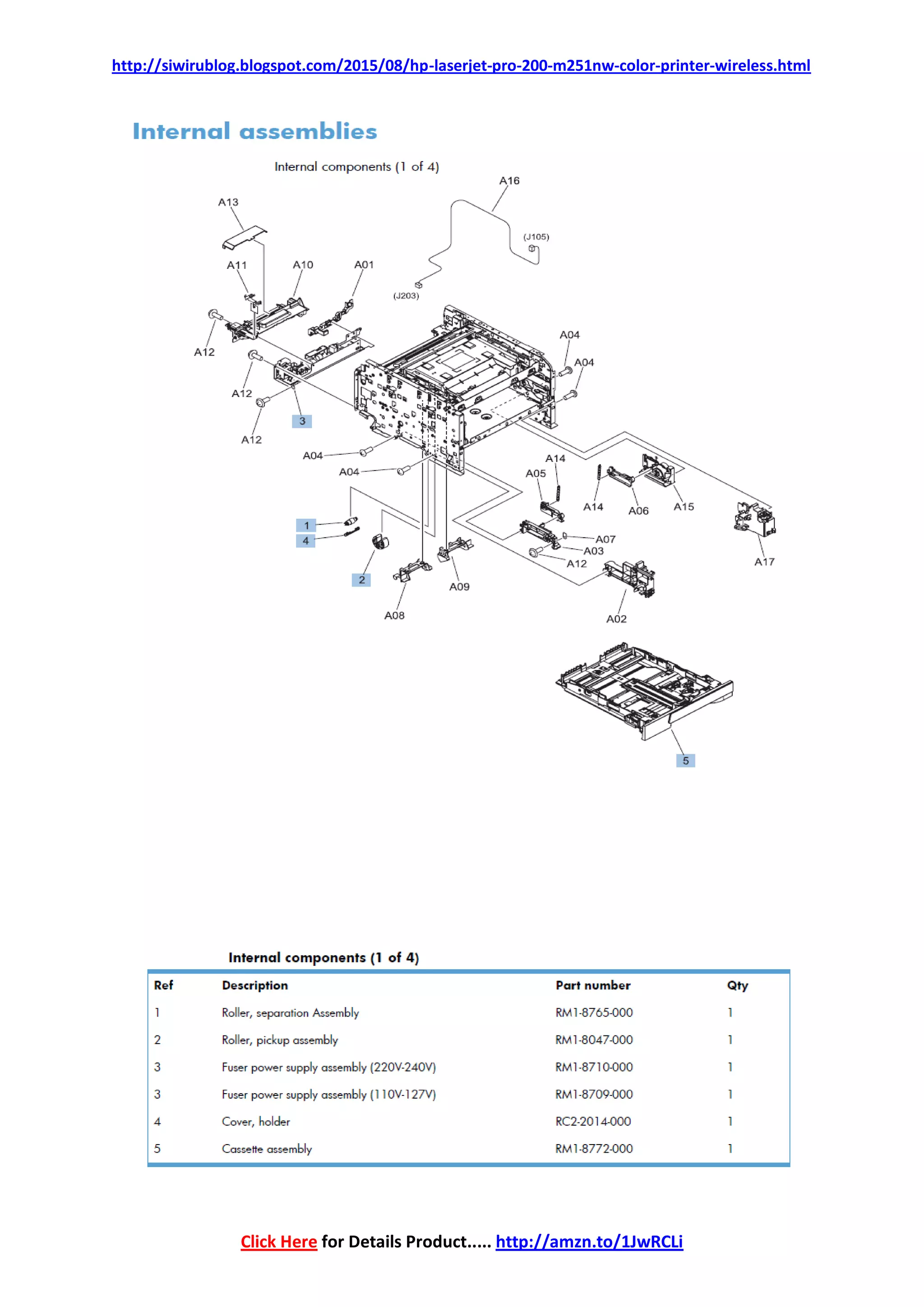 HP laser jet pro 200 color m251n printer manual guide tutorial | PDF