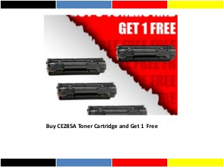 Buy CE285A Toner Cartridge and Get 1 Free
 