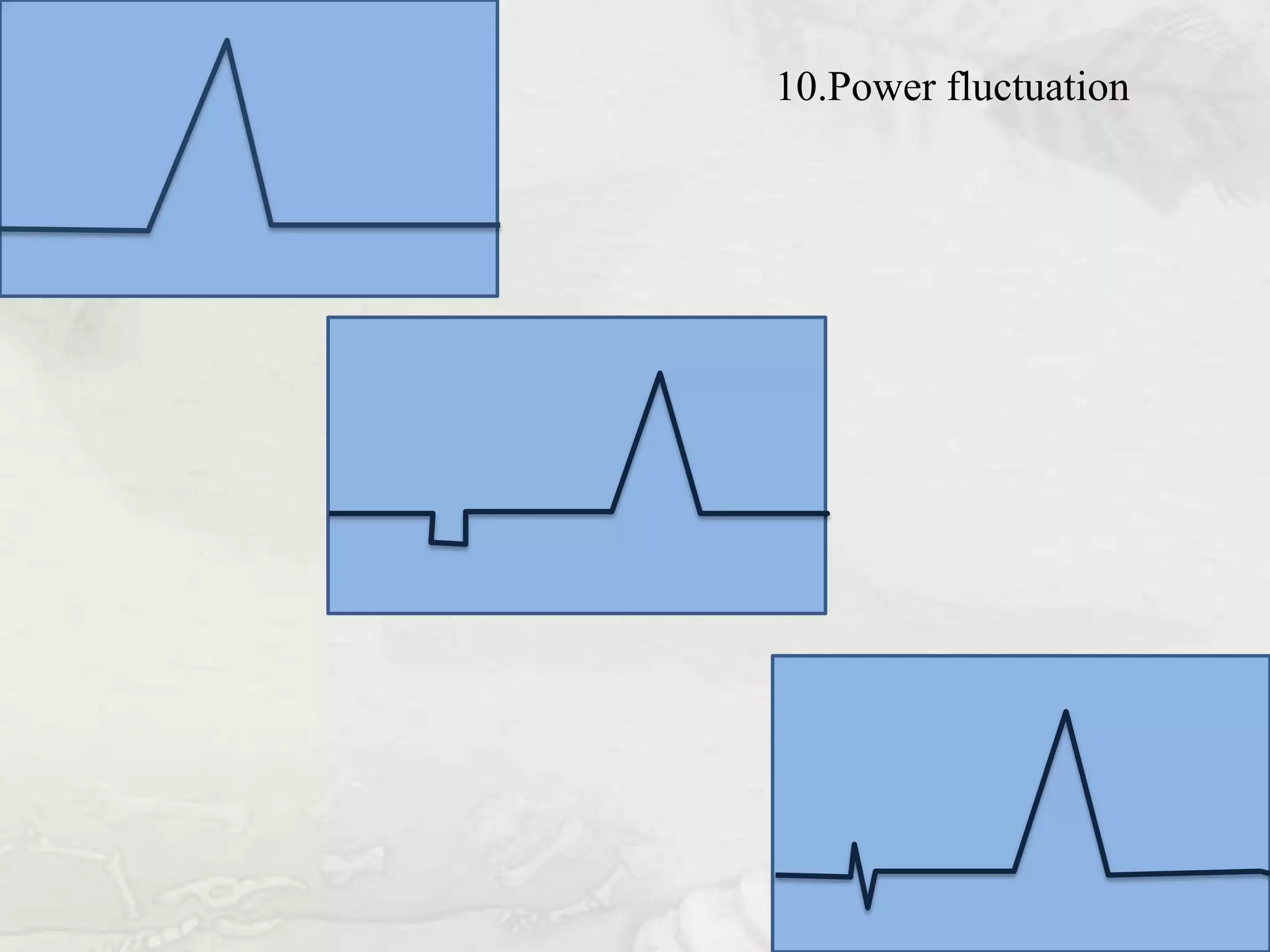 10.Power fluctuation
 