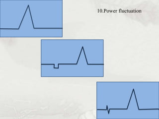 10.Power fluctuation 
 