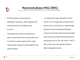 High performance liquid chromatograph HPLC | PPTX
