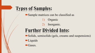 HPLC Sample Preparation and Instrumentatio | PPTX
