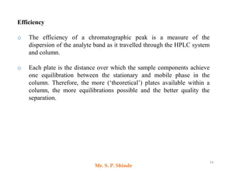 High Performance Liquid Chromatography (HPLC) | PDF