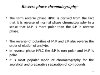 Polar Reverse Phase High performance liquid chromatography by anonymous.pptx