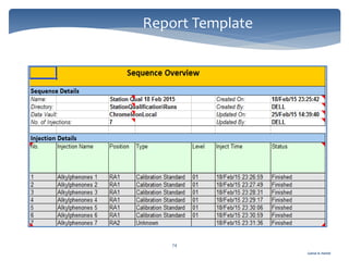 Gamal A. Hamid
Report Template
74
 