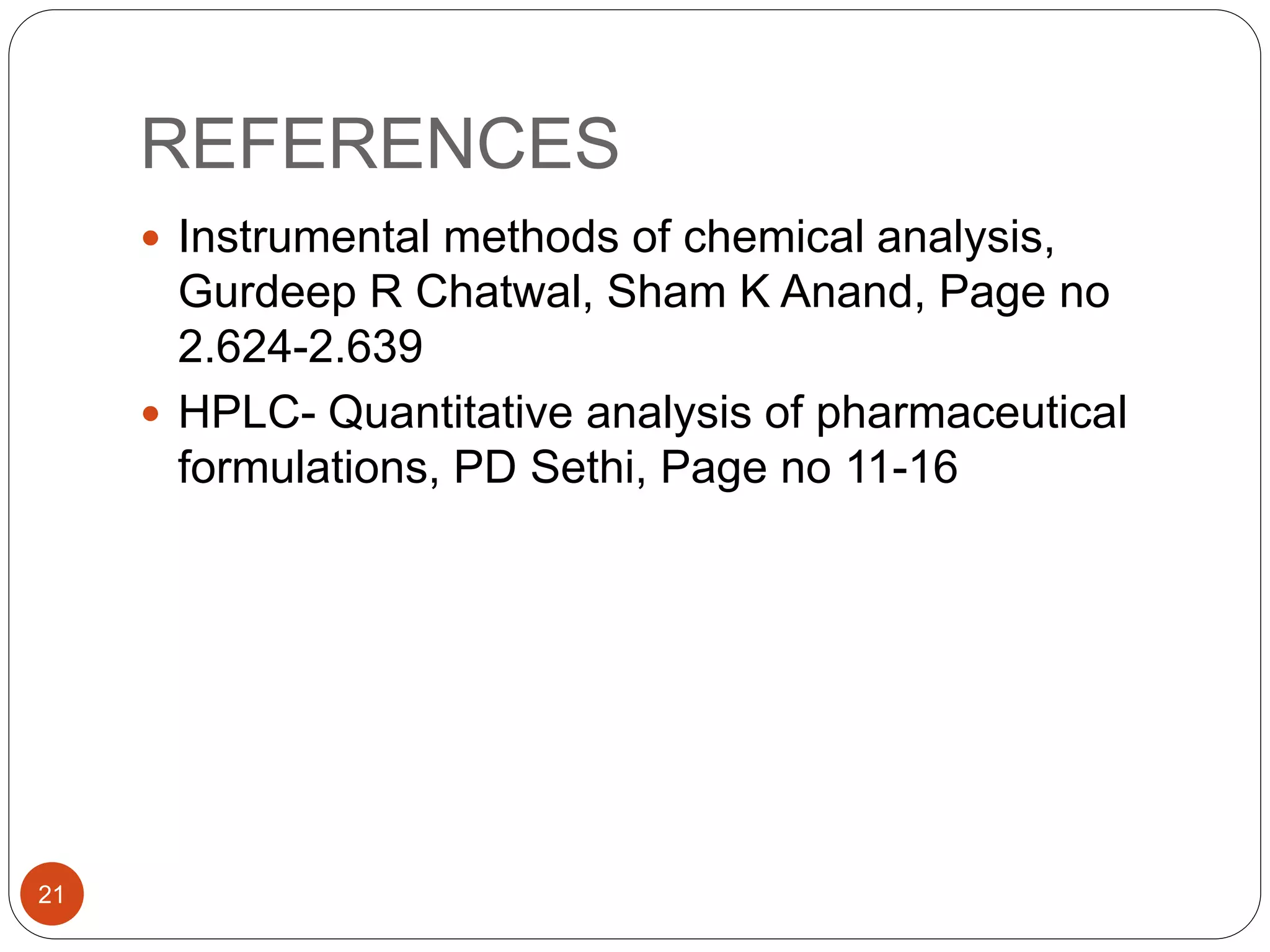 HPLC method development PPT