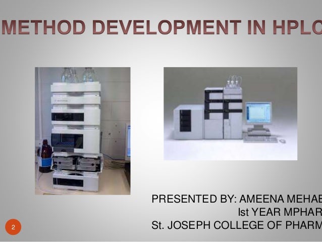 HPLC method development