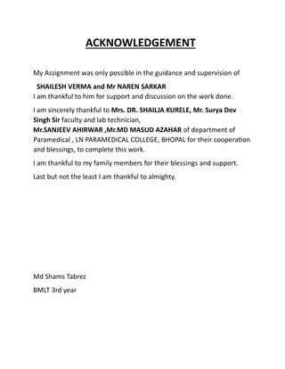 HPLC BMLT/ DMLT High Performance Liquid Chromatography | DOCX