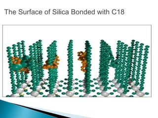 The Surface of Silica Bonded with C18
 