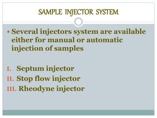 Sample Reader Injector HPLC & UPLC omkar.pptx isf college of pharmacy moga | PPTX