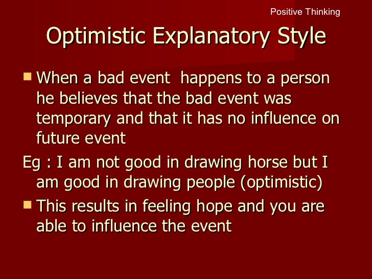 Martin Seligman's Theories