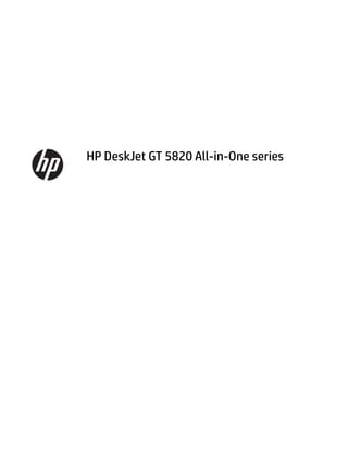 HP DeskJet GT 5820 All-in-One series
 
