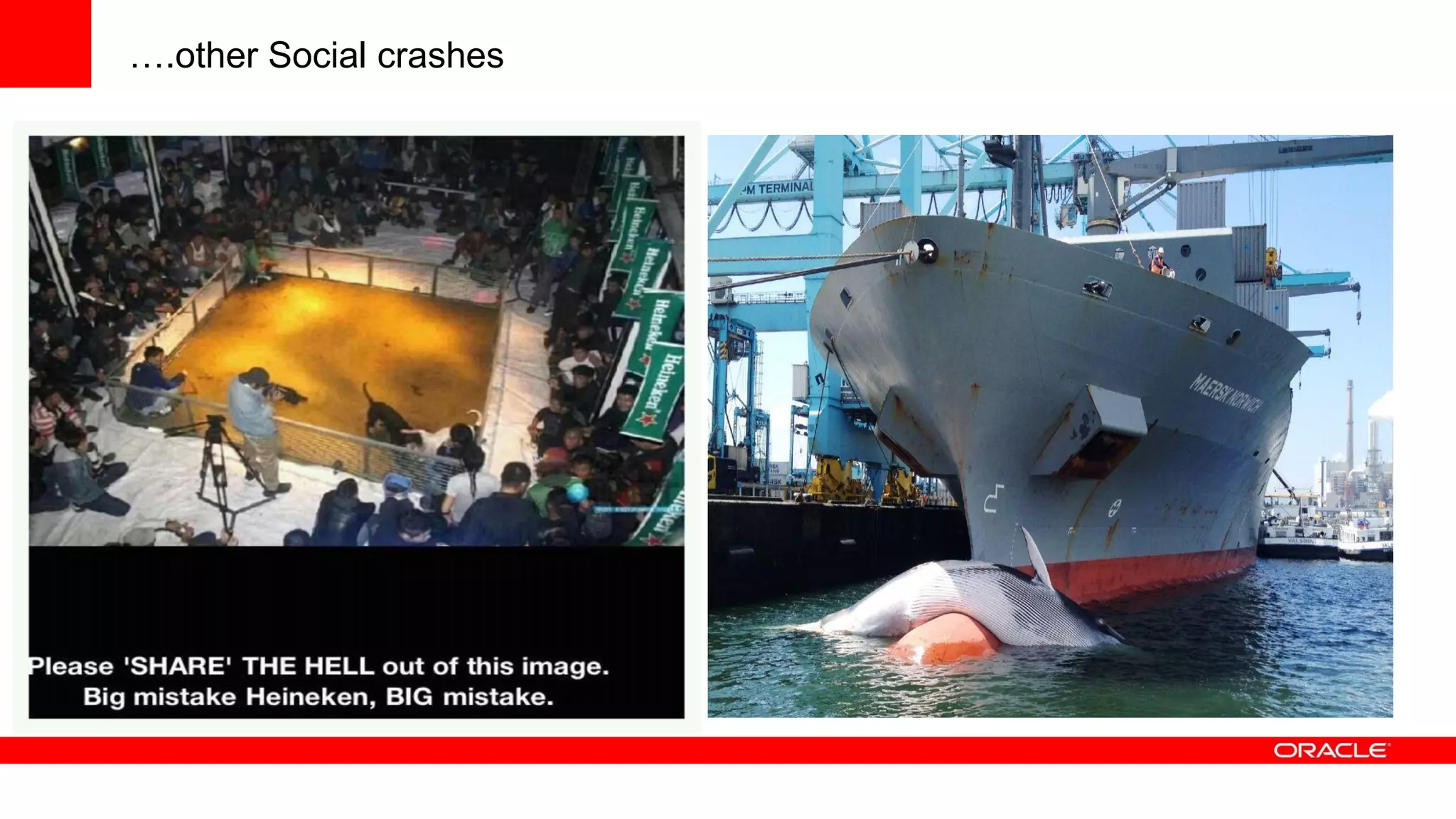 ….other Social crashes
 