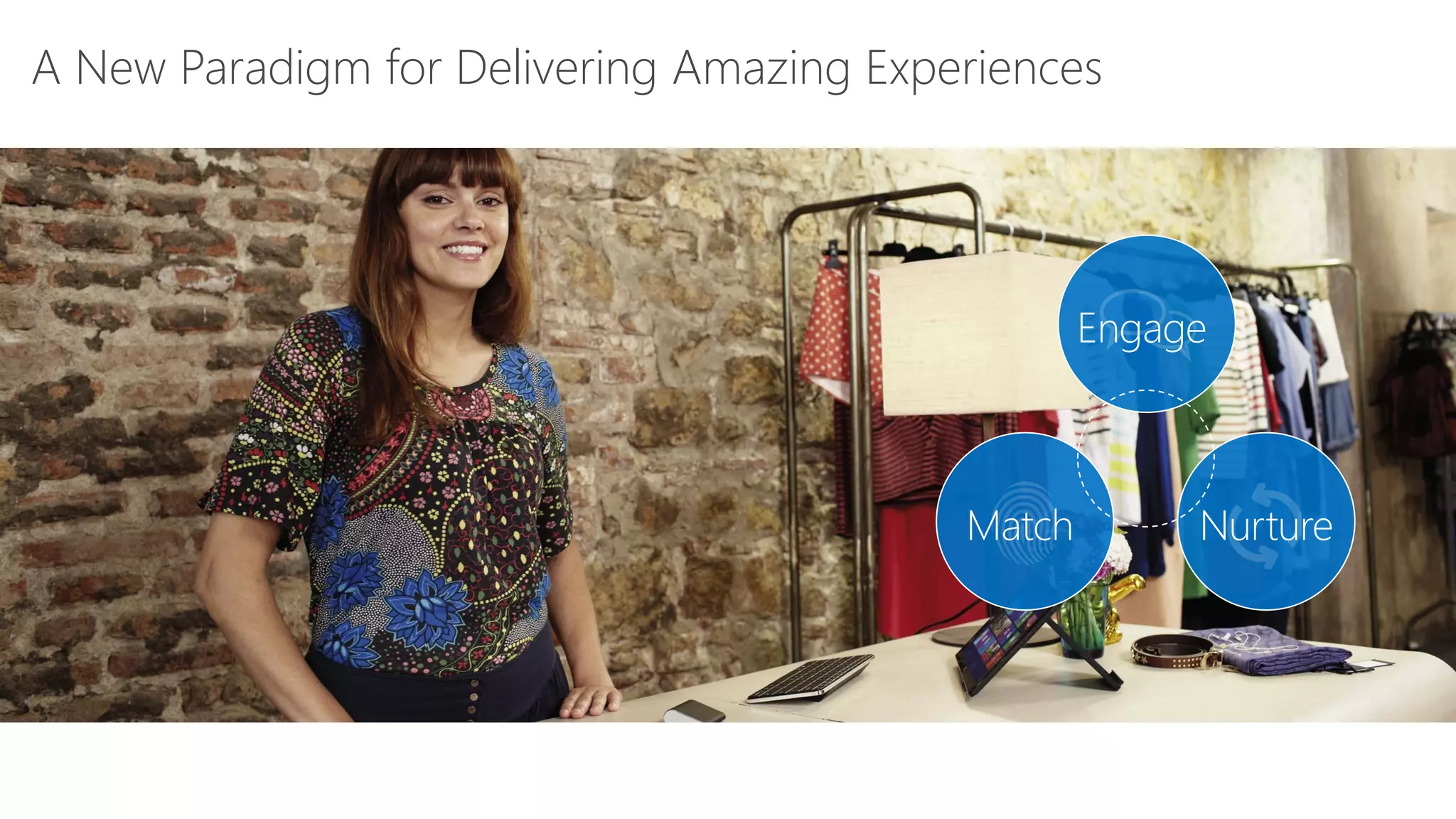 A New Paradigm for Delivering Amazing Experiences

 