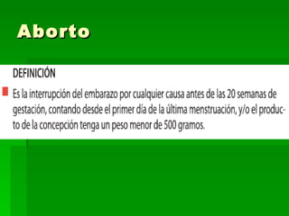 Aborto 