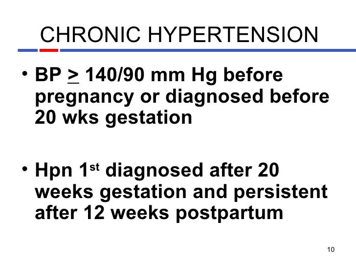 Hypertension in Pregnancy