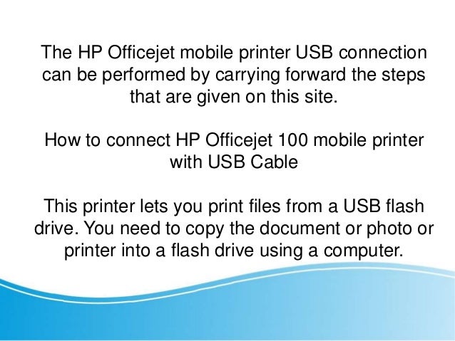 hp officejet 100 mobile printer bluetooth pin code