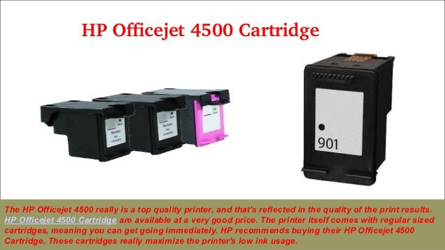 How To Install Cartridge In Hp Printer Officejet 4500