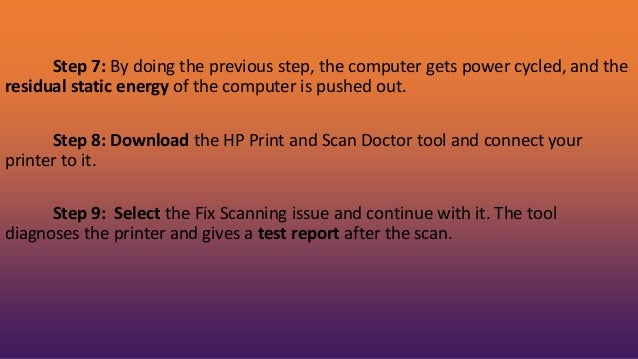 hp scan doctor download failed