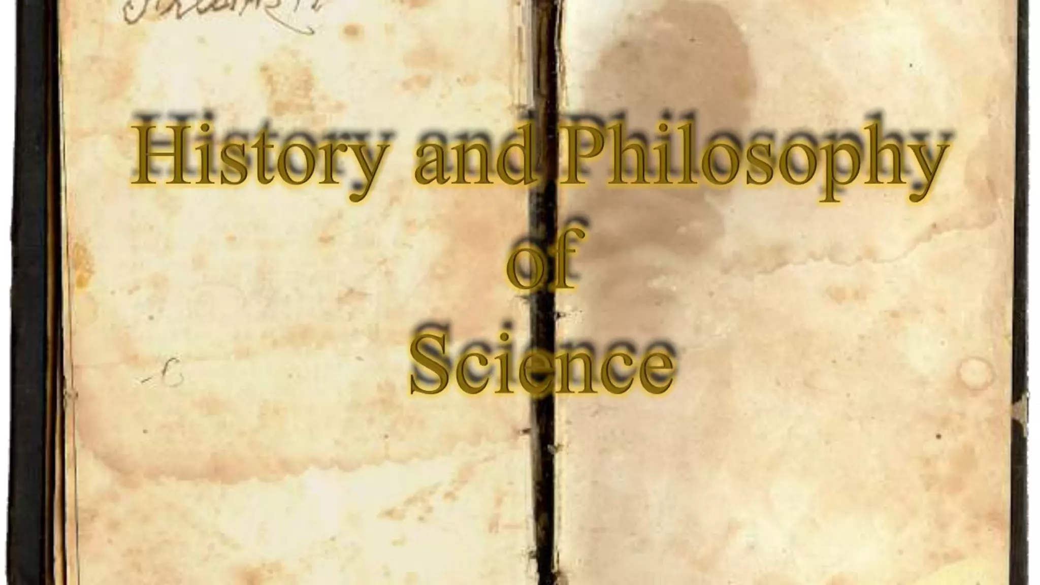 History and Philosophy of Science | PPTX