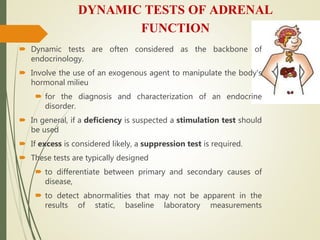 Hpofunction of adrenal cortex | PPTX