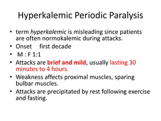 hpp.pptx hyperkalemic periodic paralysis | PPTX