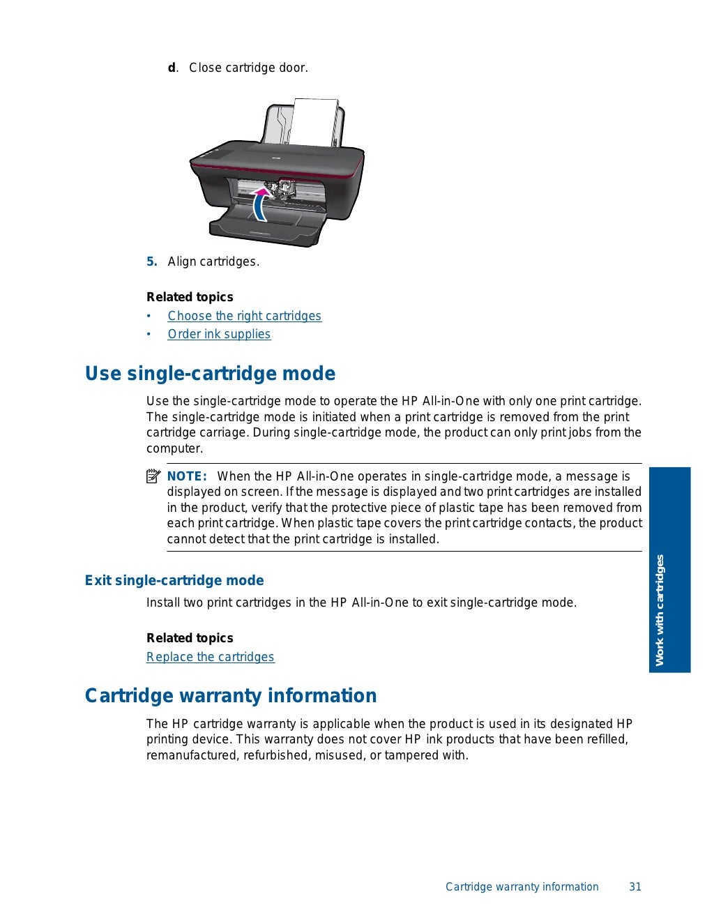 Hp printer manual