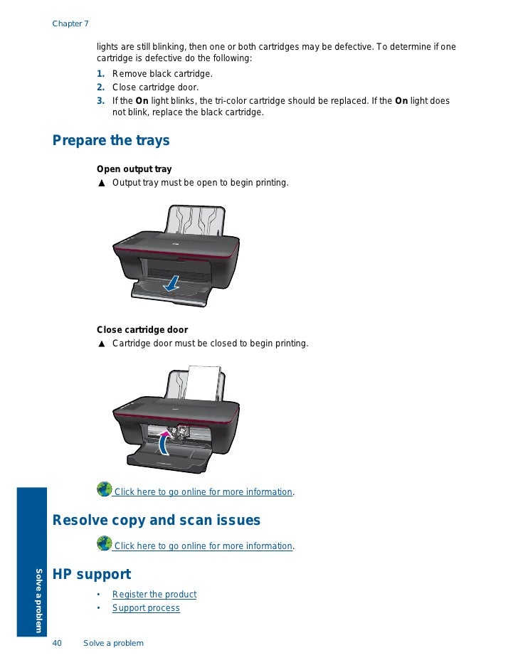 Hp printer manual