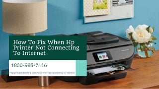 Why Hp Printer Not Connecting to Internet 1-8009837116 Fix Now