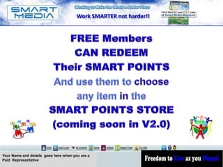 Work SMARTER not harder!!




Your Name and details goes here when you are a
Paid Representative
 