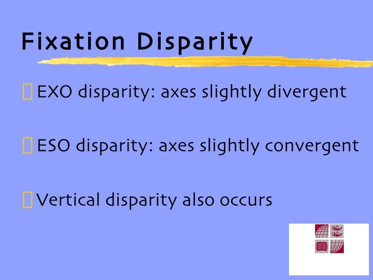 fixation disparity