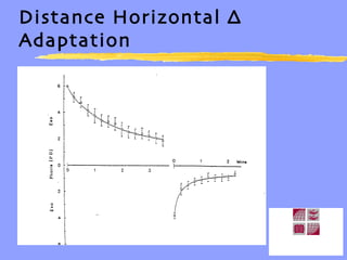 Distance Horizontal ∆ Adaptation