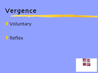 Vergence Voluntary Reflex 