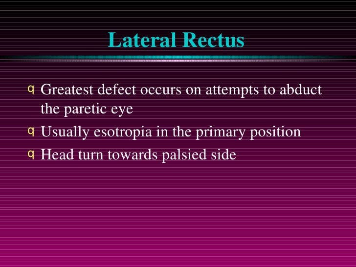 paralytic strabismus