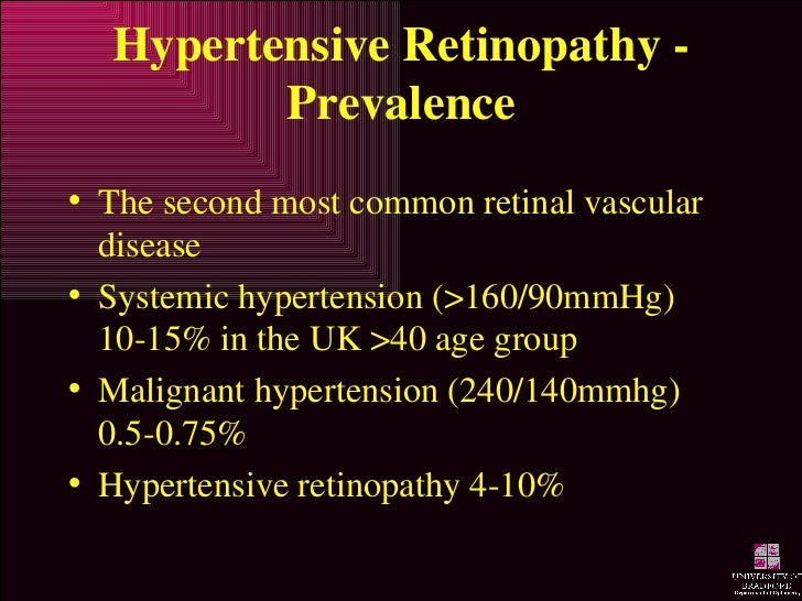 hypertensive retinopathy