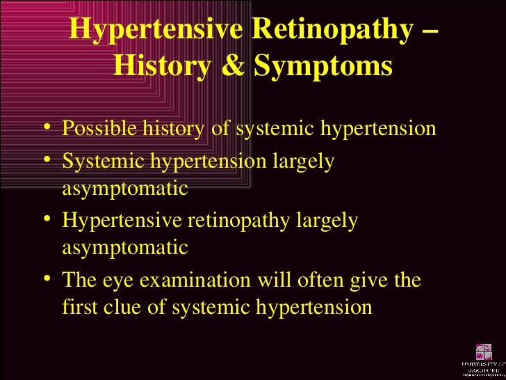 Stages Of Hypertensive Retinopathy