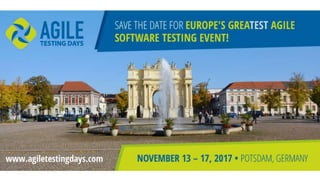BizDevOps: Delivering Business Value Quickly at Scale
Kevin Dunne
VP of Business Development,
QASymphony
Brandon Cipes
VP DevOps
cPrime
Bobby Smith
Dir of Research & Dev
QASymphony
Upcoming Webinar
 