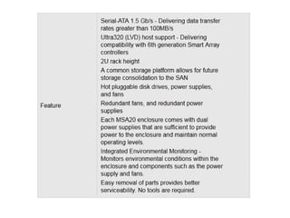 Hp storage works msa20